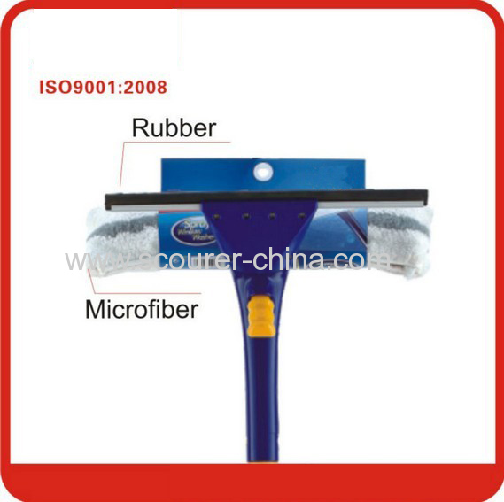 Fixed steel handle Multifunctional microfiber spray window cleaner 