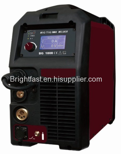 180A Inverter DC MIG-TIG-MMA Welding machine