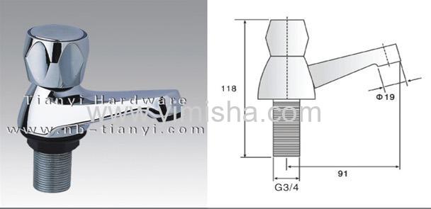 Brass Chrome Plated Faucet for Basin