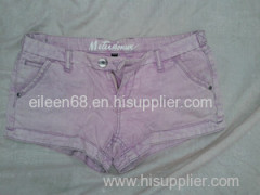 Ladies short pants