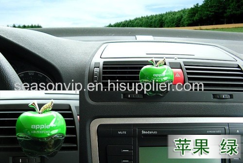Apple Gel car air freshener for vent