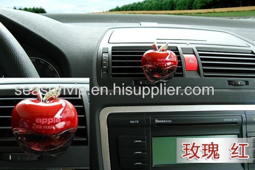 Apple Gel car air freshener for vent