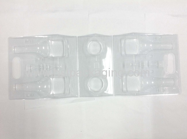 High quality PS flocking tray