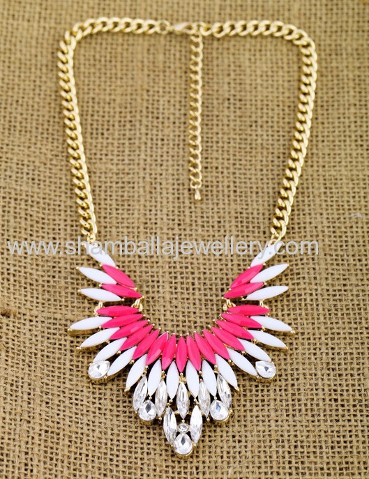 wholesale rhinesrone bib collar shourouk necklaces fashion jewelry