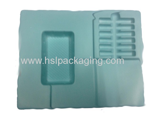 Flocking package plastic flocking packing PS flocking tray