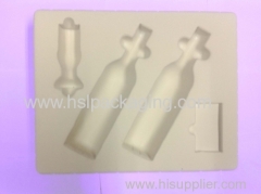 Flocking package plastic flocking packing PS flocking tray