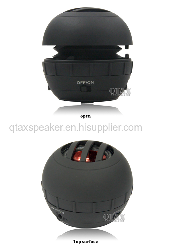 2013 HOTTEST electronic novelties portable mini speakers china