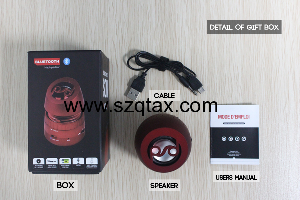 2013 new products beatbox bluetooth mini speaker portable