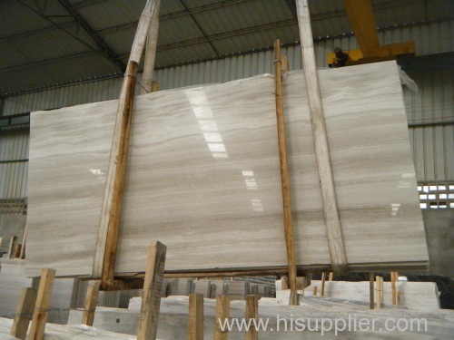 white wood vein marble