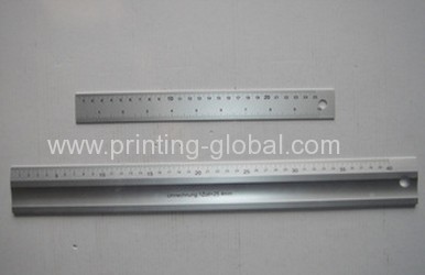 Hot stamping film for stainless ruler