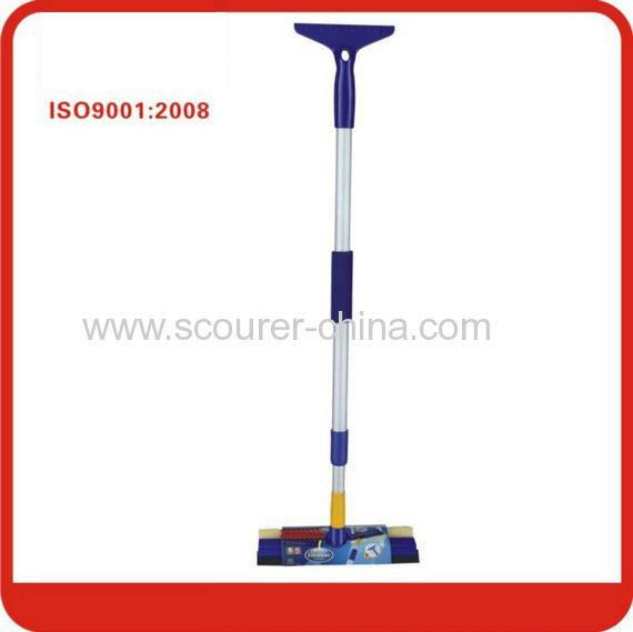 Telescopic aluminum handle Multifunctional window cleaner