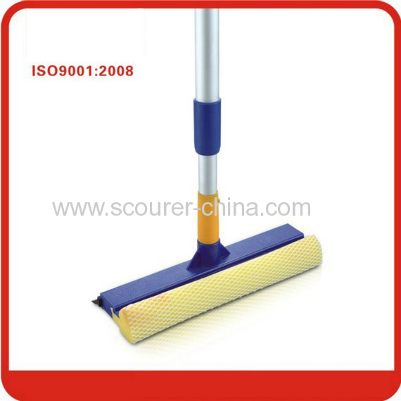 Telescopic aluminum handle Multifunctional window cleaner