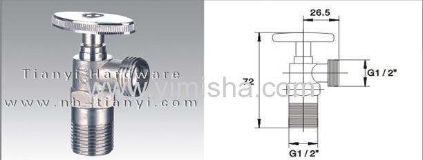 YIMISHA Brass Ball Core Angle Valve 