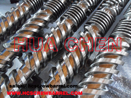 Cincinati Battenfeld conical twin screw barrel of bimetallic