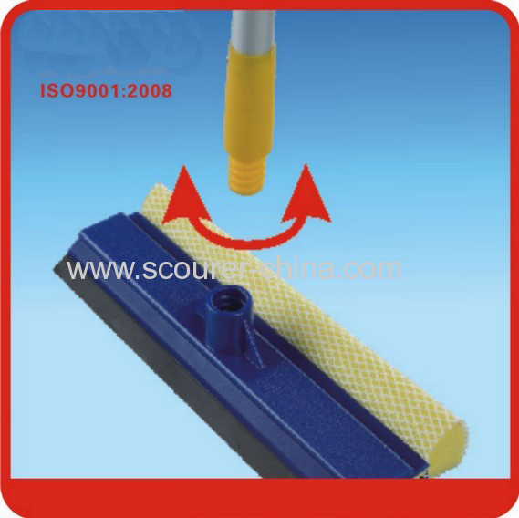 Safety Detachable Multi-functional window cleaner Blue& yellow Color