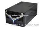 Home Theater ITX Desktop Case With Dual PCI Slot , 2 * 3.5