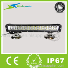 25inch 80W Cree spot beam LED offroad light bar for suv 6400 Lumens WI9023-80
