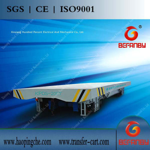 Battery Powered Materials Handling Equipment: 50 tons Rail Transporter