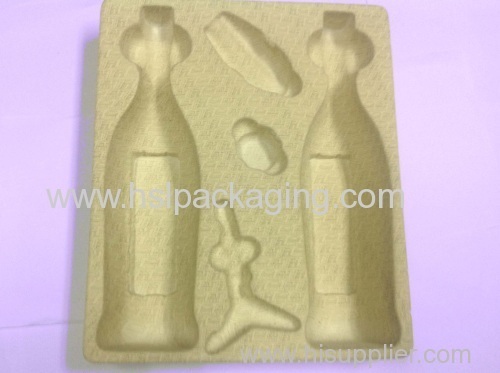 various types of PS Flocking Blister Packaging Tray For Wine