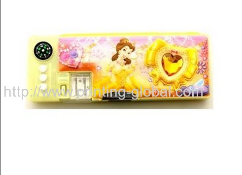 Hot stamping film for plastic writing case