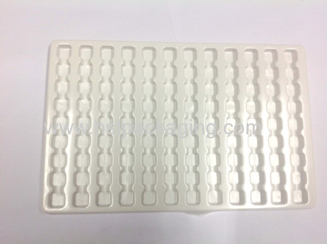 Luxury Cosmetic PVC flocked tray