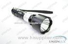 Rechargeable 3W LED Zoom Torch , Electric CREE Tactical LED Flashlight