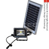 6W Solar Power 10W LED Light 6000mA Rechargeable Li-ion