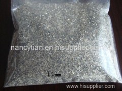 1-2MM Natural unexpanded silver vermiculite