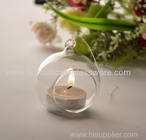Innovative Design Borosilicate Glass Hang Candle Holders