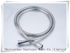 Stainless steel double lock shower hose