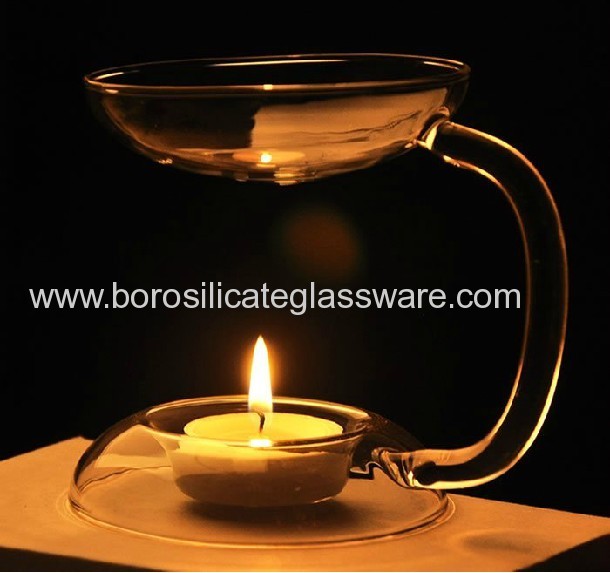 Hand Made Fragrance Lamp Glass Candle Holders