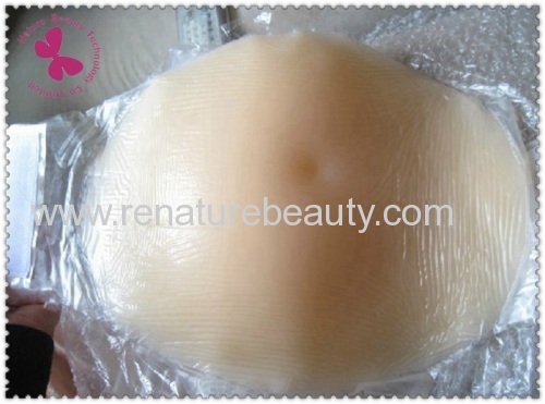 Silicone Artificial baby tummy for fake pregnant performance