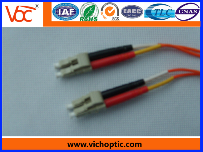 Good performance LC duplex optical fiber connector