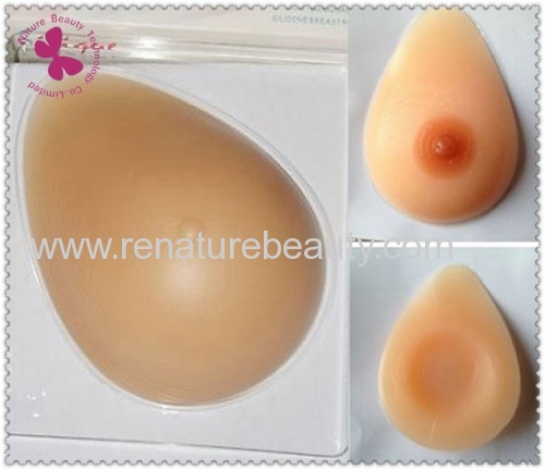 AT oval shaped silicone mastectomy breast forms for breast cancer