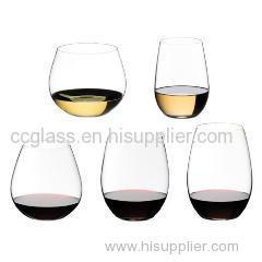Hand Blown Stemless wine glass shot glass spirit glass