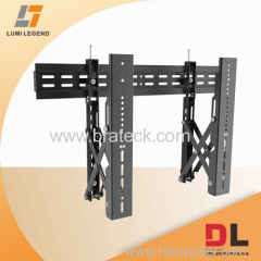 Adjustable steel universal multi-screen video wall mounts