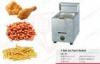 Counter Top 1-Tank 1-Basket Gas Fryer / YF-71 / Gas Fryer / Stainless Steel / 5.5 KW Power