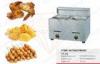 Counter Top Restaurant Deep Fryer With 2 Basket , Commercial Gas Fryer