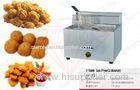 Commercial Gas Fryers For Restaurant With Stainless Steel Body