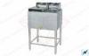 2 Basket Restaurant Deep Fryer With Stainless Steel Body , 8 KW