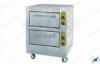 Commercial Electric Baking Oven With Stainless Steel Body , 3.2KW + 3.2KW