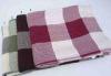 Soft Plaids Bamboo Baby Blanket Machine Washable With Self-Folded Hem