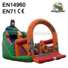 Bat Man Inflatable Slide
