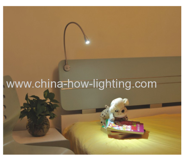 2013 New Aluminium Steel 1W 3W High Power LED Reading Lamp