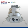 2013 new High Quality 3W 270LM LED Downlight Housing with 3pcs CREE XP