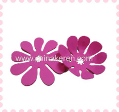 Pink folding silicone placemat