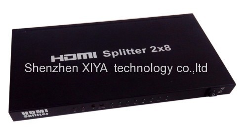 HDMI splitter 2 in 8 out support 3D