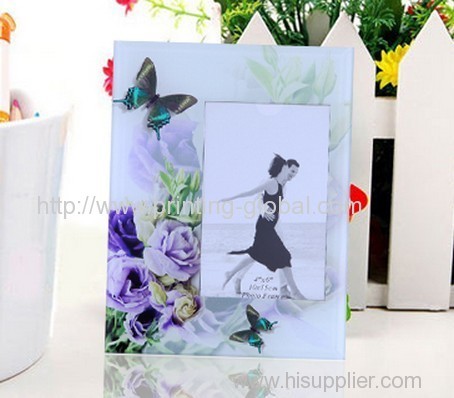 Hot stamping film for glass photo frame