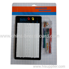 1680 white breadboard and jumper wire kit