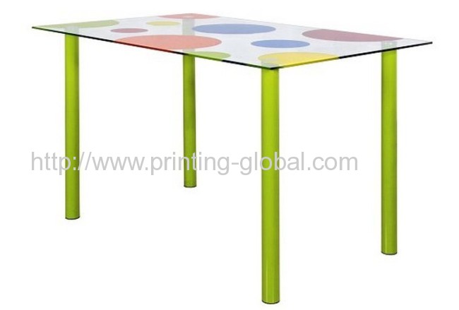 Thermal transfer film for glass desk